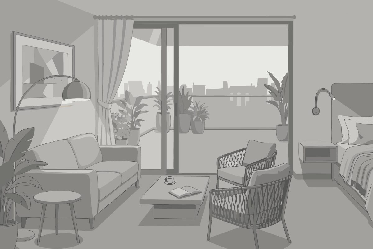 Suite mit Terrasse